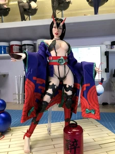 Figura de acción femenina Shuten-doji 1/6 ALPHA K002 (cuerpo sin costuras) juguete de colección - Imagen 1 de 13