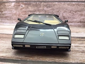 Polistil 1/18 ~ Lamborghini Countach 5000 ~ Black ~ Diecast Model - Picture 1 of 14