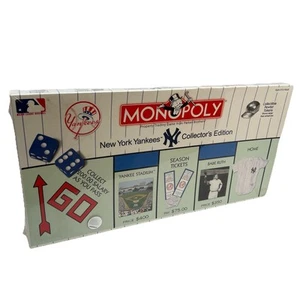 Brand New Sealed New York Yankees Collector's Edition Monopoly Board Game 2000 - Picture 1 of 6