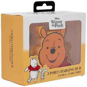 Hub de carga de 3 puertos Winnie The Pooh (nuevo) - Imagen 1 de 4