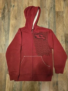 Vintage Red Boys Large Tony Hawk Zip Up Hoodie - Picture 1 of 5