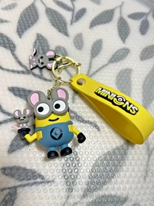 Minions Keychain – Despicable Me Character Key Ring, Bag Charm, Collectible - Picture 1 of 3