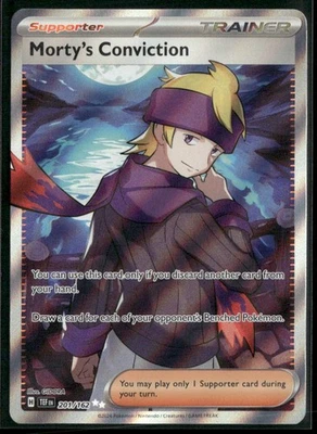 SV05: Temporal Forces #201/162 Morty's Conviction - Image 1 of 2