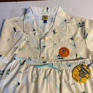 Banana Boat Kids Swim Set, Beach Surf Van Print, UPF 50+, Matching Outfit - Picture 1 of 8
