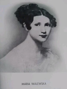 " MARIA WALEWSKA " _ NAPOLEON BONAPARTE _ KIERNOZIA _ POLEN _ FRANKREICH. - Bild 1 von 2