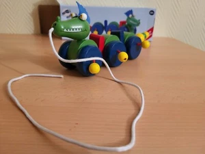 Ziehtier Nachziehspielzeug Motorikspielzeug Drache small foot Holz neu OVP - Bild 1 von 2