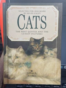 Small CATS Book Best Quotes Cutest Pictures Hallmark Books Helen Exley - Picture 1 of 3