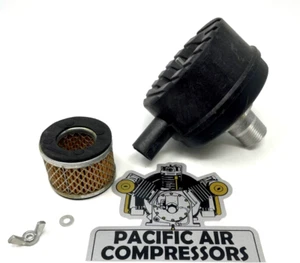 Air Intake Filter Silencer 1/2" Male Pipe W/Element Air Compressor Filter - Picture 1 of 5
