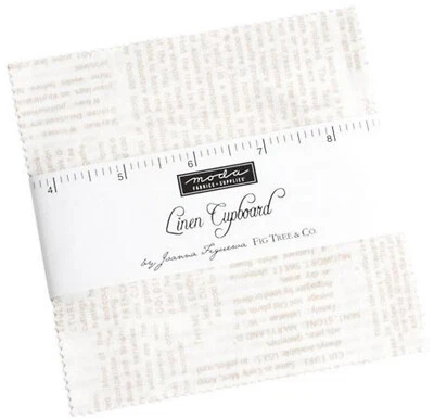 Linen Cupboard Moda Charm Pack 42 100% Cotton 5" Precut Fabric Squares - Image 1 of 2
