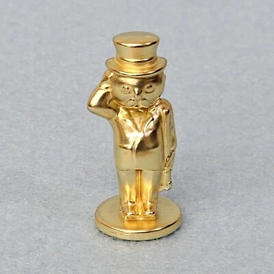 Ficha de cofre comunitaria sorpresa Monopoly ultra rara Mr. Bastón Monopoly Foto 1 de 4