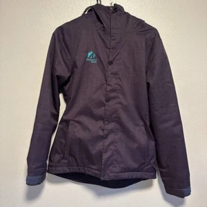 Volcom Button Front Insulated Snowboard Ski Coat Deep Purple / Eggplant Small - Picture 1 of 9
