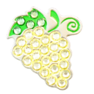 BELLA Swarovski Crystal Ball Marker & Hat Clip - GRAPES - White - Image 1 of 2