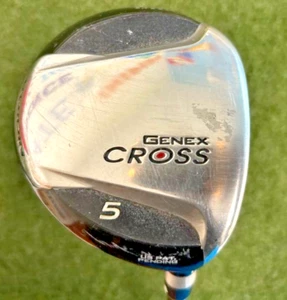 Nickent Genex Cross 5 Wood  / RH / Stiff Graphite ~42.5" / New Grip / zb8305 - Picture 1 of 10