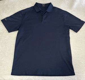 Nike Golf Dri-Fit Men's Size XL Deep Blue Short Sleeve Polo Shirt Medical Mutual - Picture 1 of 13