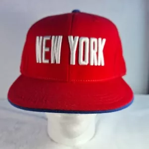 Vintage Reebok New York Knicks Fitted Hat Cap Size 7 7/8 Erving 32 Hardwood - Picture 1 of 10