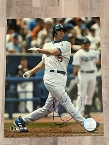 Shawn Green Signed 8x10 Photo File COA Los Angeles Dodgers Mets Blue Jays B - Picture 1 of 1