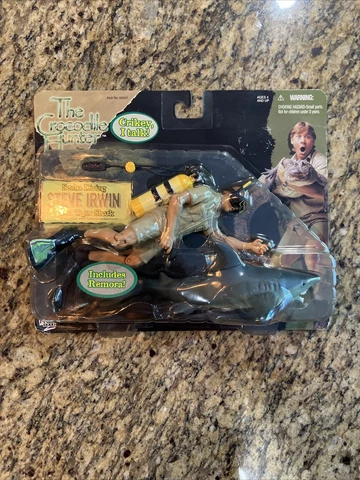 N2 TOYS - THE CROCODILE HUNTER - SCUBA DIVING STEVE IRWIN-NEW. Talk Button Works Cover