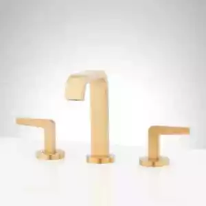 Signature Hardware SHWSCDR807BG - Grifo de baño Drea amplio - dorado cepillado - Imagen 1 de 2
