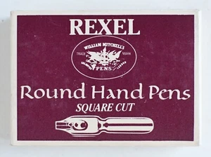 William Mitchell's Rexel No. Caja de 4 144 bolígrafos redondos de mano puntas puntas corte cuadrado - Imagen 1 de 6