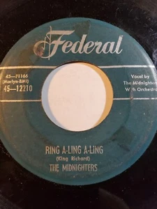 MIDNIGHTERS - Ashamed of Myself / Rina A Ling- FEDERAL -GOOD F144 - Picture 1 of 1