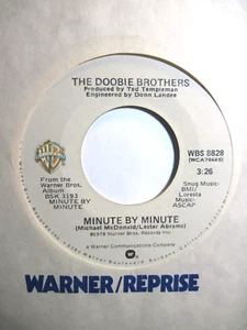 DOOBIE BROTHERS * 45 * Minute By Minute * 1978 * VG+/VG++ * USA ORIGINAL WB 8828 - Picture 1 of 1