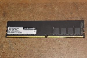 Team Group 16gb x 1 DDR4 2666 memory (ted416g2666c19bk) - Picture 1 of 1