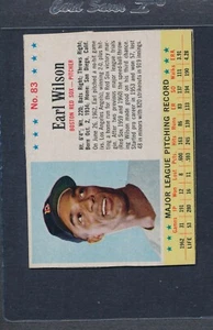 1963 Post Cereal #083 Earl Wilson Red Sox VG/EX *852 - Picture 1 of 1