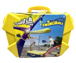 Swingball Classic Swingball Portable Tetherball Tennis Set Blue Yellow -NEW - Picture 1 of 7