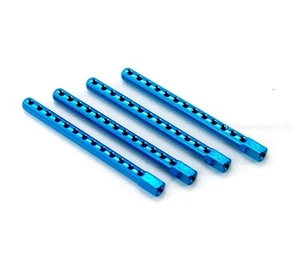HSP 122037 Blue Aluminum Body Post Mounts for Redcat Racing Lightning STR EPX - Picture 1 of 1