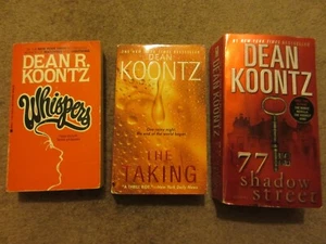Dean Koontz lot of 3 - Whispers The Taking 77 Shadow Street Paperback - Picture 1 of 2