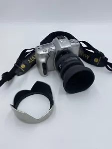 Minolta Maxxum 50 with 35-70mm AF ZOOM Lens and strap untested - Picture 1 of 8