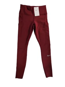 Nike Epic Lux Burgundy Running Training Tights Woman's Size XS New DB4362 638 - Picture 1 of 11