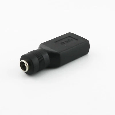 USB A Female To 5.5 x 2.1mm Female DC Power Converter Charger Adapter Connector - Image 1 of 4