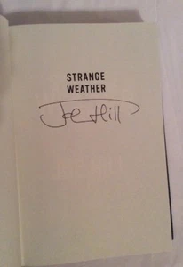 SIGNED by Joe Hill Strange Weather (4 Short Novels) HC 1st/1st New - Picture 1 of 8