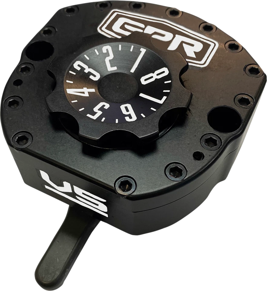 GPR Black V5 Steering Damper 5-9001-0115K - image 1 of 1