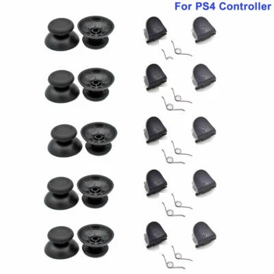 5 Pairs L2 R2 Trigger Bumper Button &Spring for Sony PS4 Dualshock 4 Controller - Image 1 of 4