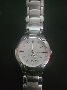 DKNY Men's Watch stainless NY 1091 - Picture 1 of 8