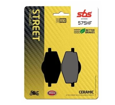 Pastillas de freno de cerámica delanteras de calle SBS - 575 HF - YAMAHA XT 350 1985 - 1990 Foto 1 de 2