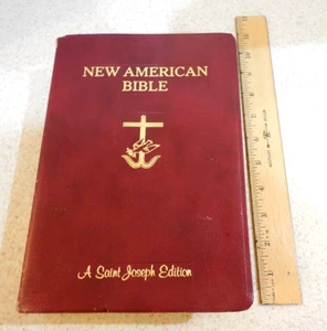 Saint Joseph Giant Type Edition of the New American Bible Catholic NAB 1991 - Picture 1 of 17