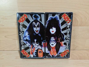 KISS The Second Coming Parts 1 & 2 VHS Reunion Tour Gene Simmons FREE FAST S/H - Picture 1 of 9