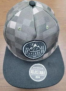 Minecraft Expert Explorer Gorra Sombrero Gris Bloque Parche Snapback Bioworld OSFA - NUEVO - Imagen 1 de 11