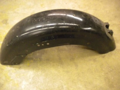 1981-1993 Harley Davidson Sportster 883 1000 1200 preto tampa de roda traseira para-lama - Imagem 1 de 4