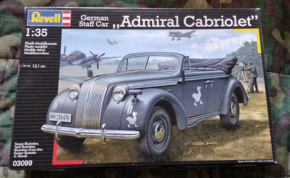 Admiral Cabriolet - 1/35 REVELL - Immagine 1 di 1