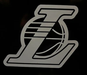 Los Angeles Lakers Monogram Vinyl Decal Sticker - Picture 1 of 1