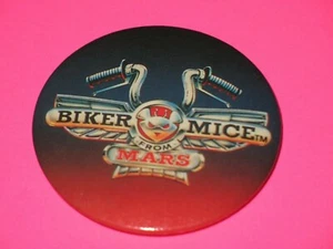 BIKER MICE FROM MARS - 2" - PIN, PINBACK, BUTTON - VINTAGE ! - Picture 1 of 2