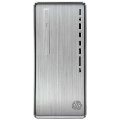 HP Pavilion TP01 Tower Desktop - AMD Ryzen 5 4600G, AMD Radeon Graphics, DVD-RW - Image 1 of 4