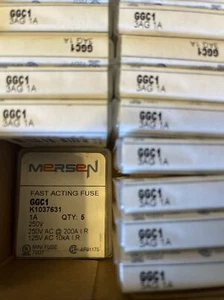 MERSEN GGC1 Fast Acting Fuse K1037631 Mini Fuse, 1A , 250V - 17 packs - New - Picture 1 of 2