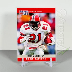 1990 Pro Set NFL Card: DEION SANDERS #36 | Atlanta Falcons HOF CB-KR - Picture 1 of 2