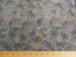Tessuto JOHN Kaldor Nancy Crow toni terra beige grigio tessuto cotone 1 anno - Foto 1 di 2