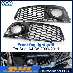 Frontstoßfänger Rahmen Nebelscheinwerfer Blende Wabenförmig für Audi A4 B8 09-12 - Bild 1 von 7